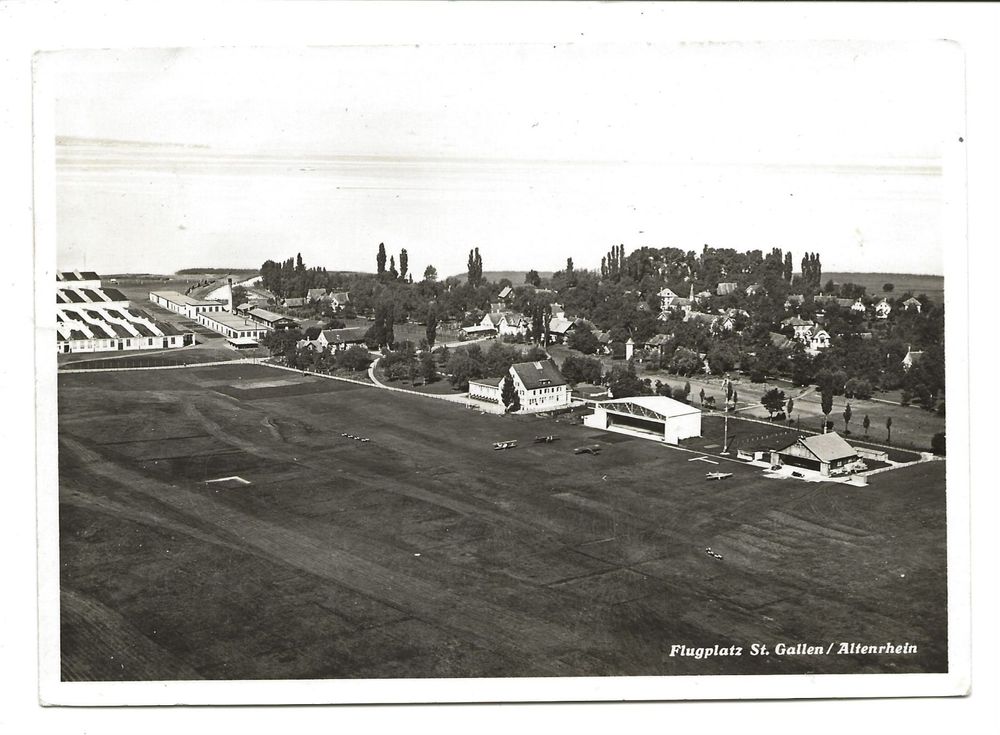 Altenrhein Flugplatz Sg Flugaufnahme Kaufen Auf Ricardo