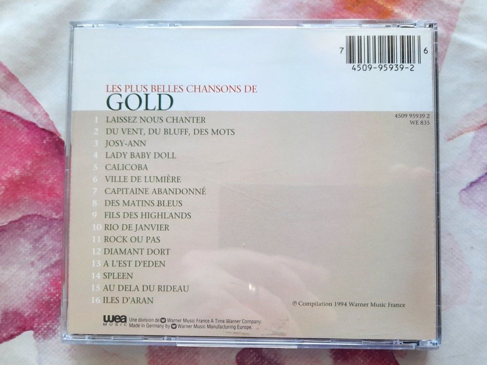 Cd Les Plus Belles Chansons De Gold Kaufen Auf Ricardo