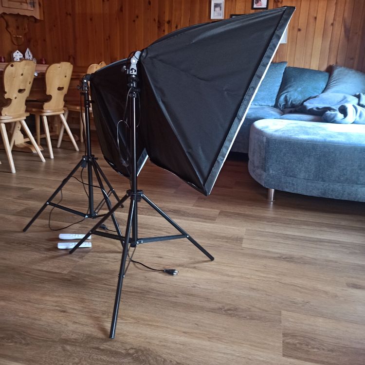 X Softbox Fotobox Led Beleuchtung Fotostudio Kaufen Auf Ricardo