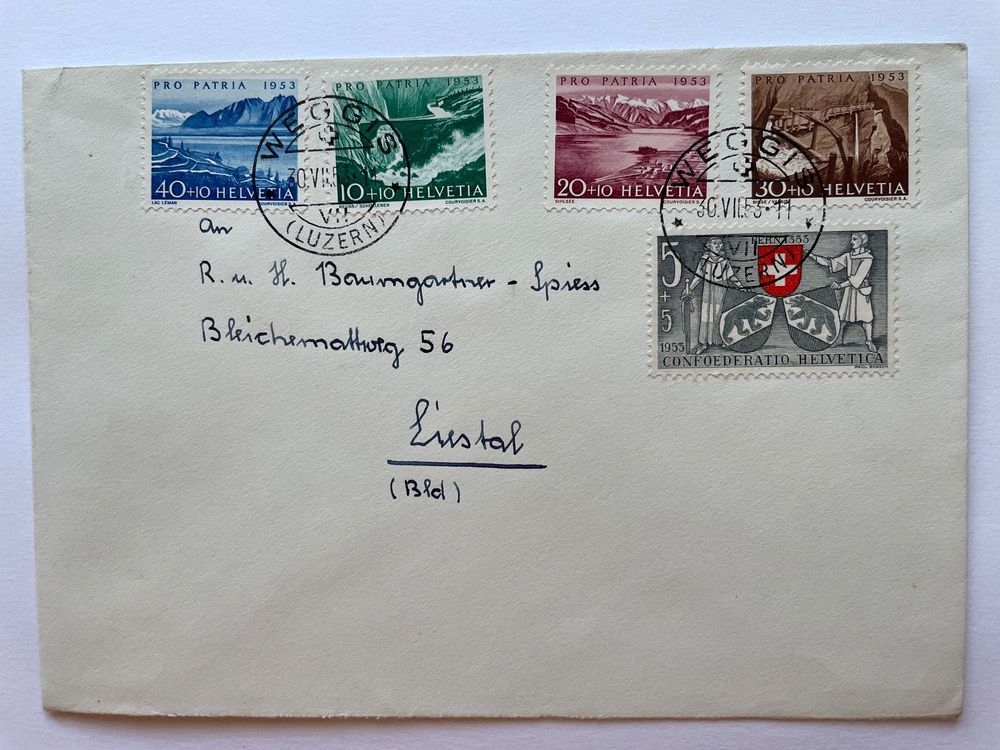 Briefmarken Schweiz Pro Patria Kaufen Auf Ricardo