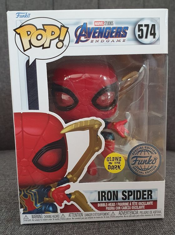 Funko Pop Iron Spider Man Gitd Special Edition Kaufen Auf Ricardo