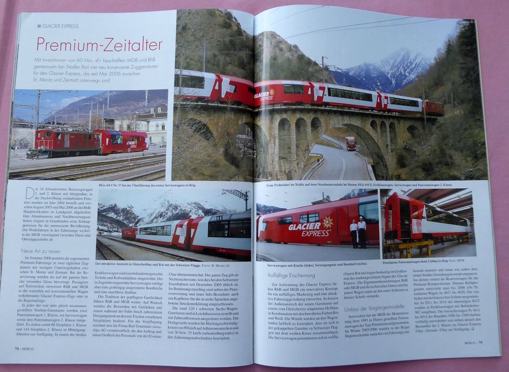 Eisenbahn Journal Matterhorn Gotthard Bahn Mgb Kaufen Auf