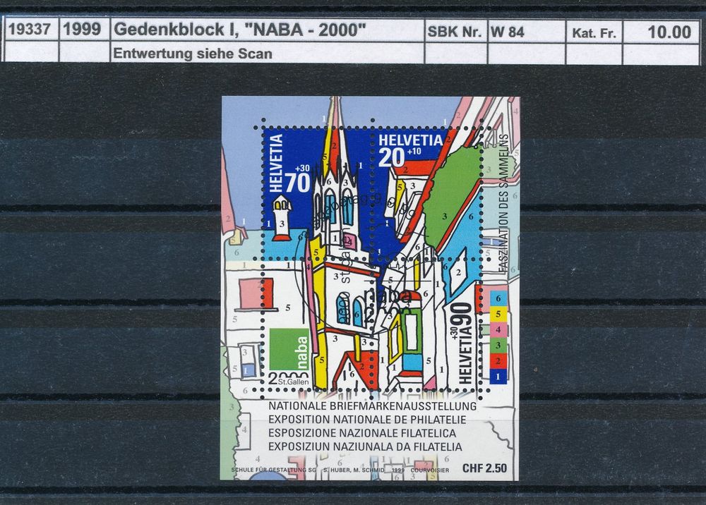 Naba Gedenkblock I Kaufen Auf Ricardo