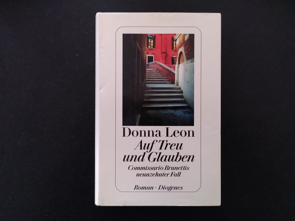 Donna Leon Auf Treu Und Glauben Kaufen Auf Ricardo