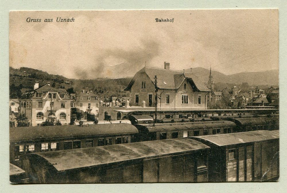 Uznach Bahnhof 1911 Kaufen Auf Ricardo