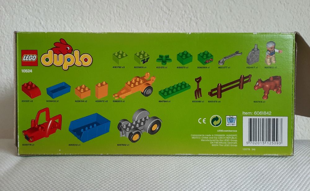 Lego Duplo Farm Traktor 10524 Kaufen Auf Ricardo