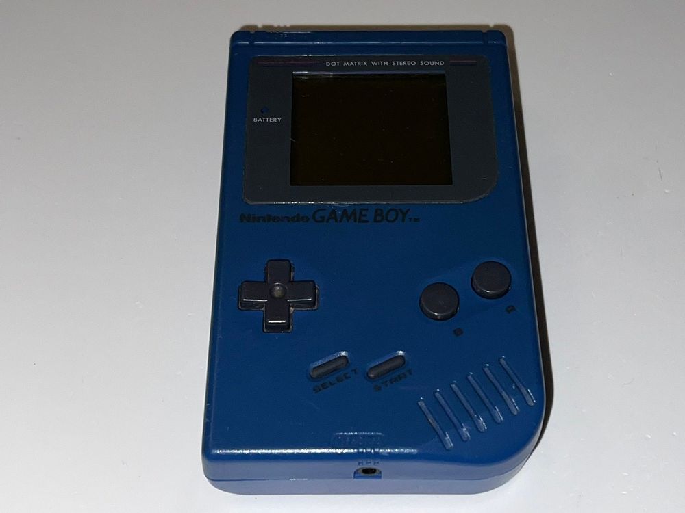 Nintendo Game Boy Classic Konsole Blau Defekt Kaufen Auf Ricardo