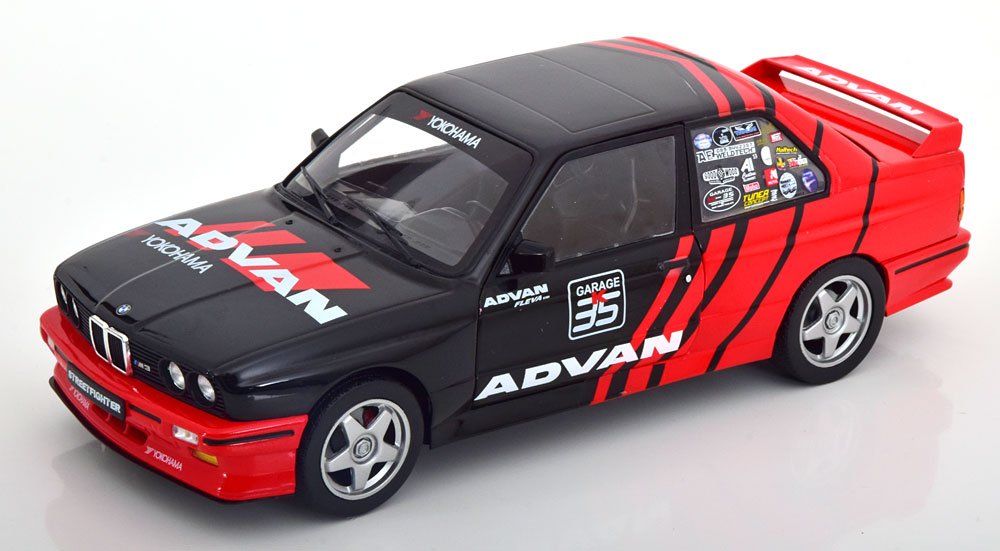 BMW M3 E30 Advan Drift Team 1990 Schwarz Rot 1 18 NEUHEIT Kaufen Auf