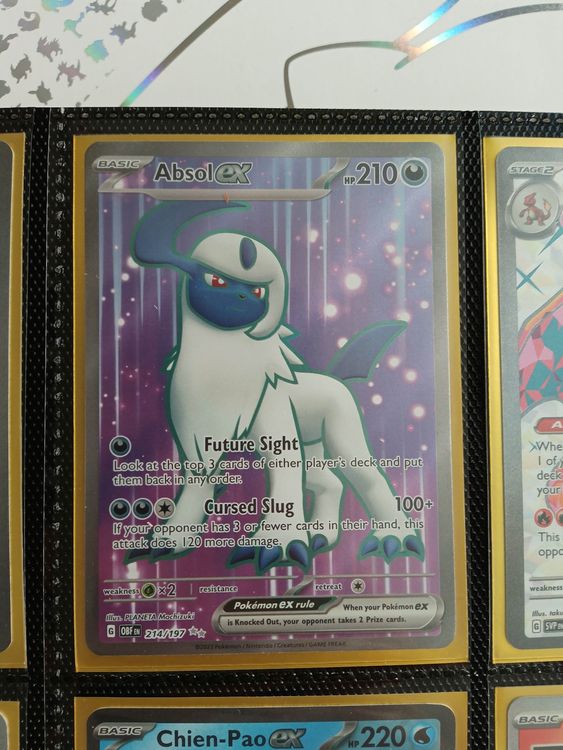 Absol Ex Full Art Obsidian Flames Kaufen Auf Ricardo