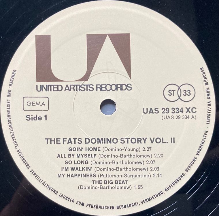 Fats Domino The Fats Domino Story Ii Kaufen Auf Ricardo