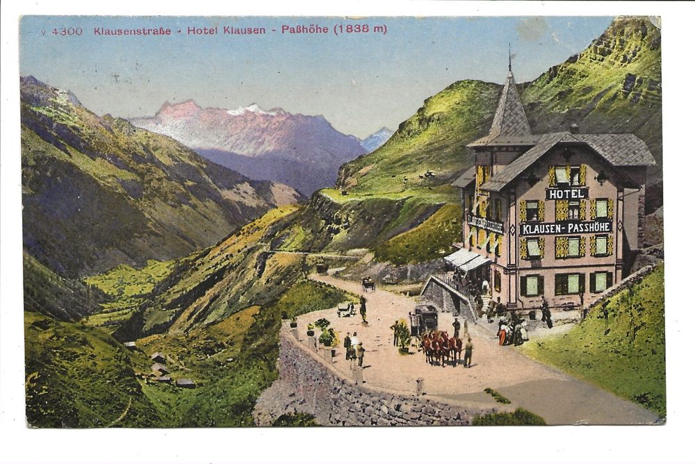 Hotel Klausen Passh He Gl Ur Postkutsche Altdorf Kaufen