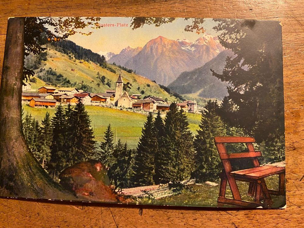 Postkarte Klosters Platz 1933 Kaufen Auf Ricardo