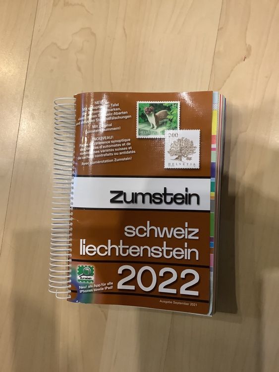 Briefmarken Zumstein Ring Katalog 2022 Neuwertig Kaufen Auf Ricardo