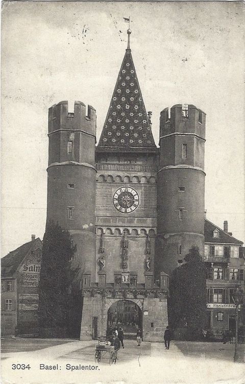 Basel Spalentor 1910 Belebt Kaufen Auf Ricardo