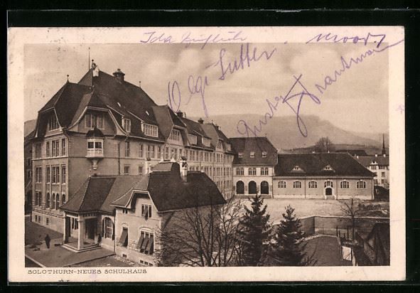 Solothurn Blick Auf Das Neue Schulhaus Kaufen Auf Ricardo