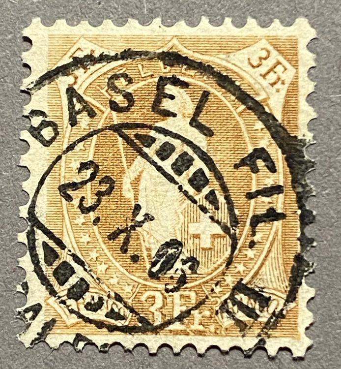 72D Vollstempel Basel SBK 50 Kaufen Auf Ricardo