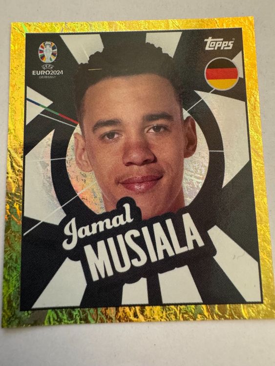 Topps Em Ger Ptw Jamal Musiala Gold Kaufen Auf Ricardo