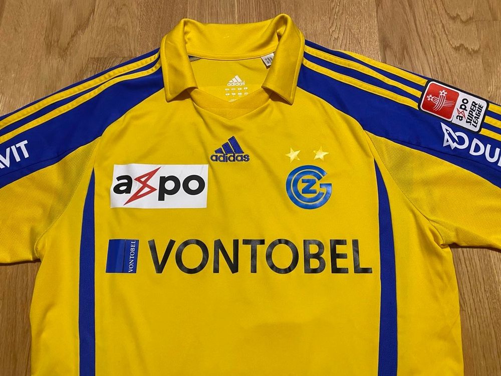 Match Worn Zuber Trikot Gc Grasshopper Club Z Rich L Kaufen Auf