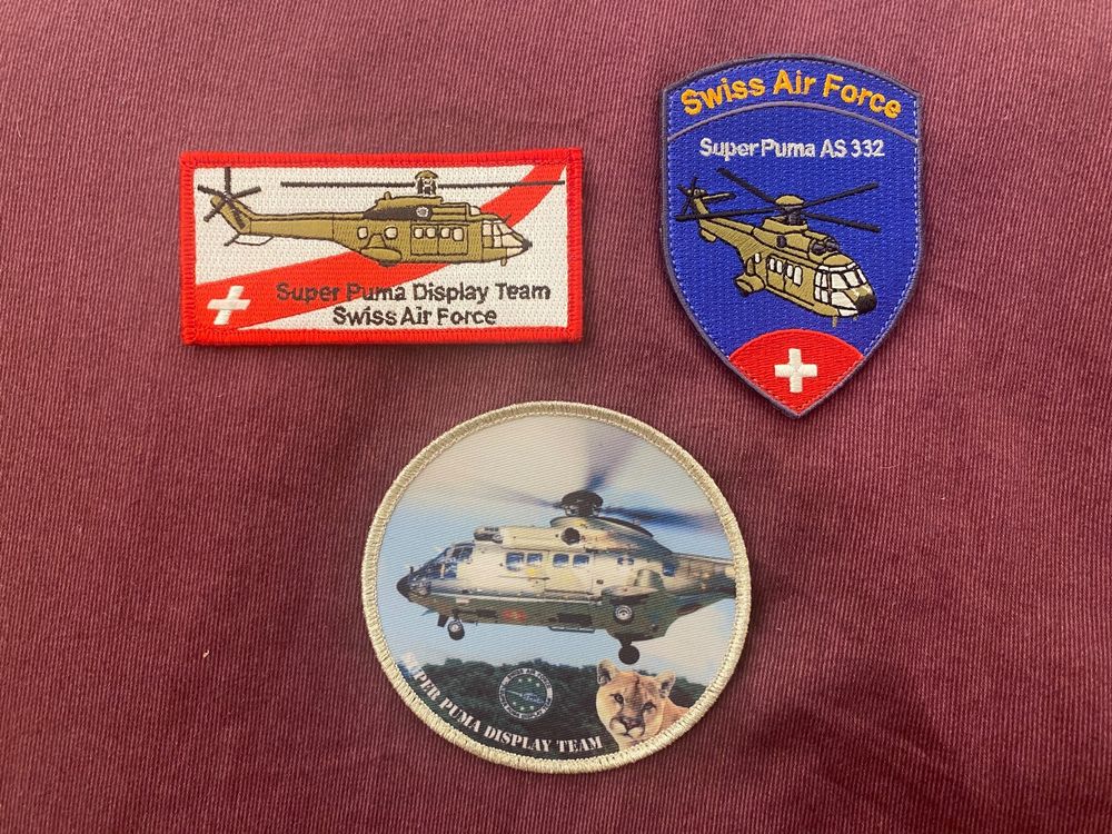 3 Patches Super Puma Schweizer Luftwaffe Kaufen Auf Ricardo