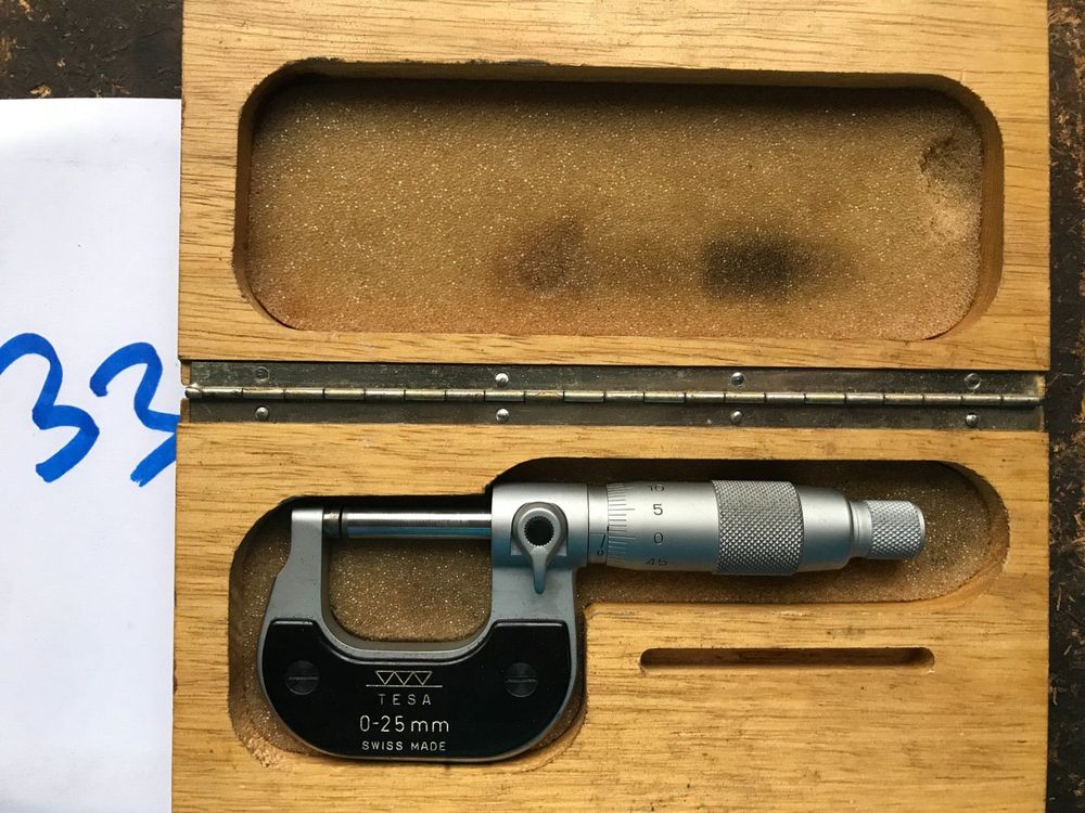 Tesa 0 25mm Mikrometer Micromètre Kaufen auf Ricardo