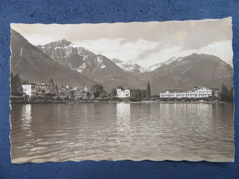 AK BEO BÖNIGEN BRIENZERSEE 1939 VOM SEE HER GESEHEN Kaufen auf Ricardo