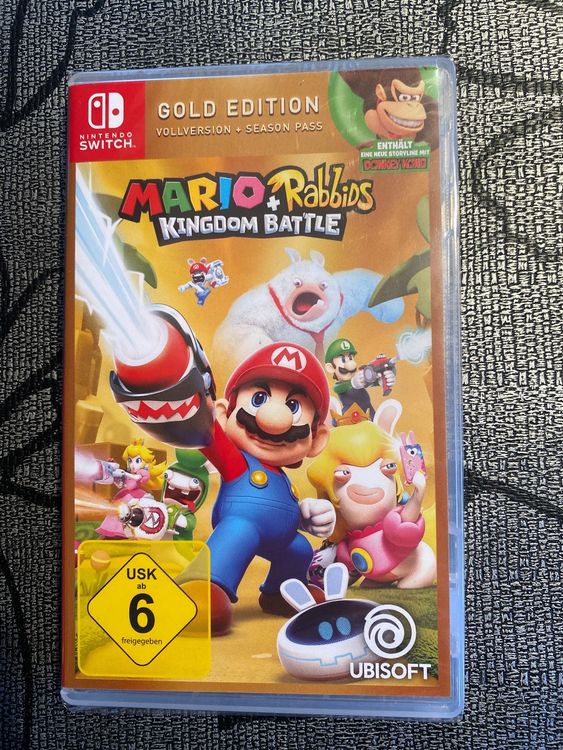 Mario Rabbids Kingdom Battle Gold Edition Ovp Kaufen Auf Ricardo