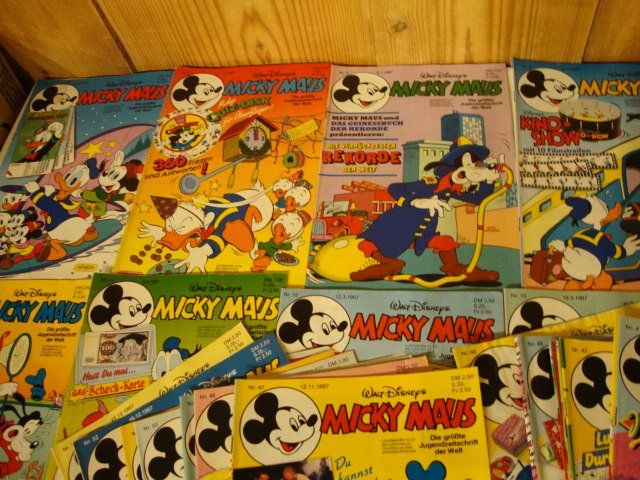 Comic MICKY MAUS Kompletter Jahrgang 1987 53 Stk Hefte Kaufen