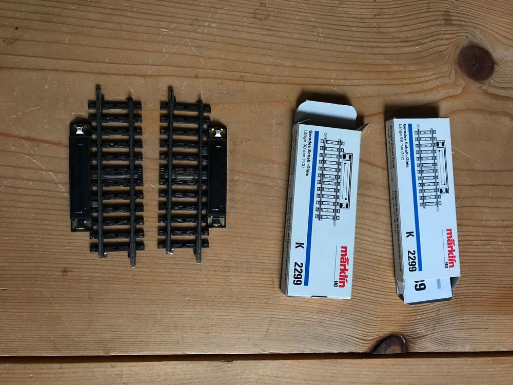 märklin 2 x 2299 schaltgleise Kaufen auf Ricardo