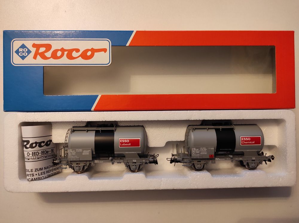 Tankwagen Set Esso Tlg Der Sbb Von Roco H Gs Kaufen Auf Ricardo