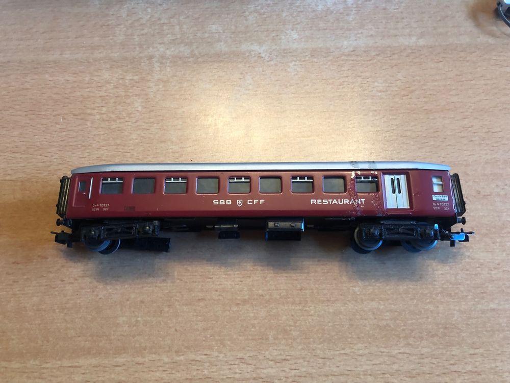 Märklin für Bastler SBB Speisewagen 4035 rot Kaufen auf Ricardo