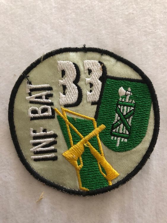 Armee Abzeichen Badge INF BAT 33 Kaufen Auf Ricardo