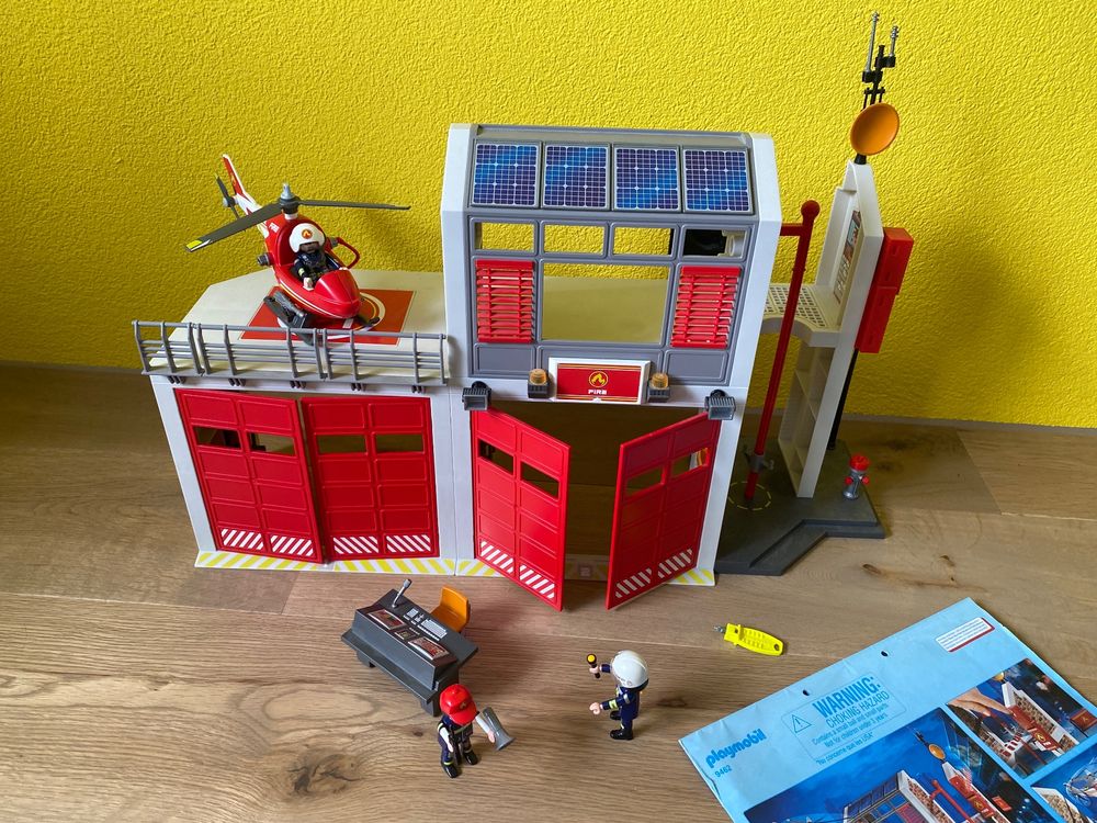 Playmobil Feuerwehrstation Kaufen Auf Ricardo