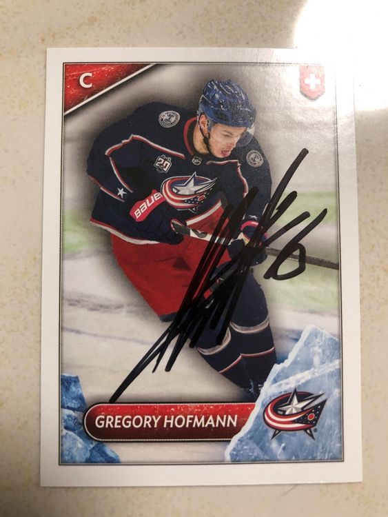 Hofmann Evz Lugano Hcd Ambri Nhl Hockey Card Signiert Kaufen Auf Ricardo