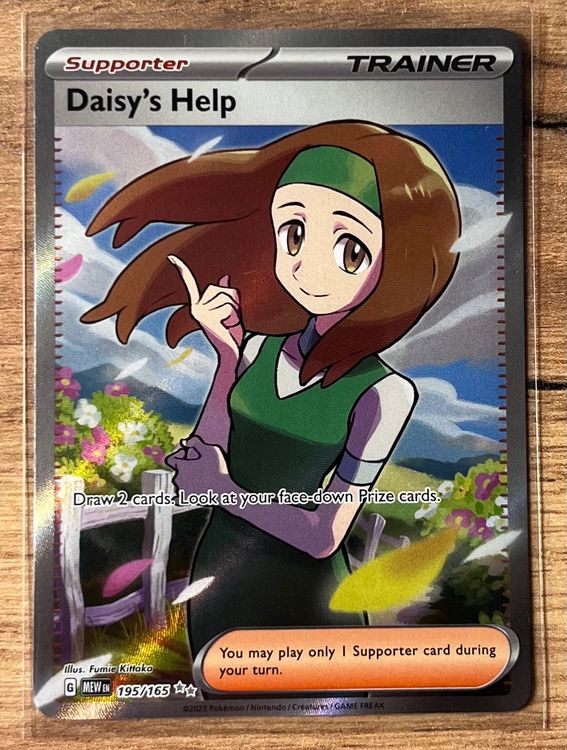 Daisys Help FULL ART 195 165 Pokemon Mew 151 Kaufen Auf Ricardo