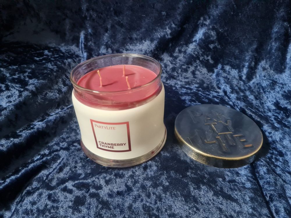 Partylite Docht Glas Cranberry Thyme Kaufen Auf Ricardo