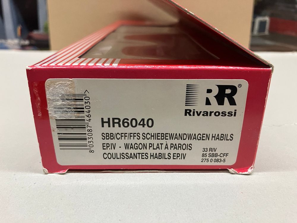 Rivarossi Hr Sbb Schiebewandwagen Habils Epoche Iv H Kaufen