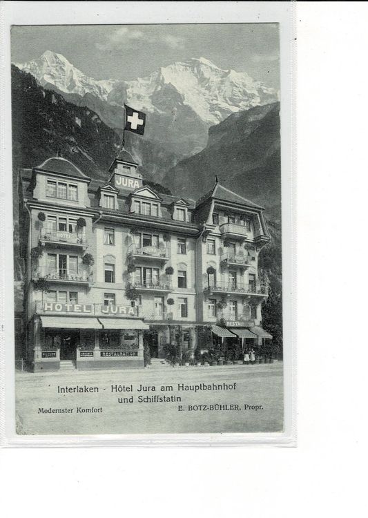 Interlaken Hotel Jura Am Bahnhof Und Schiffstation Be Ca Kaufen