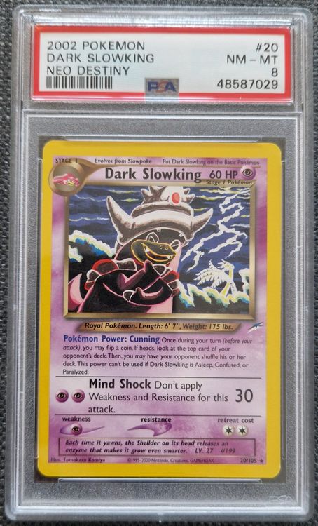 Dark Slowking Neo Destiny Psa Kaufen Auf Ricardo