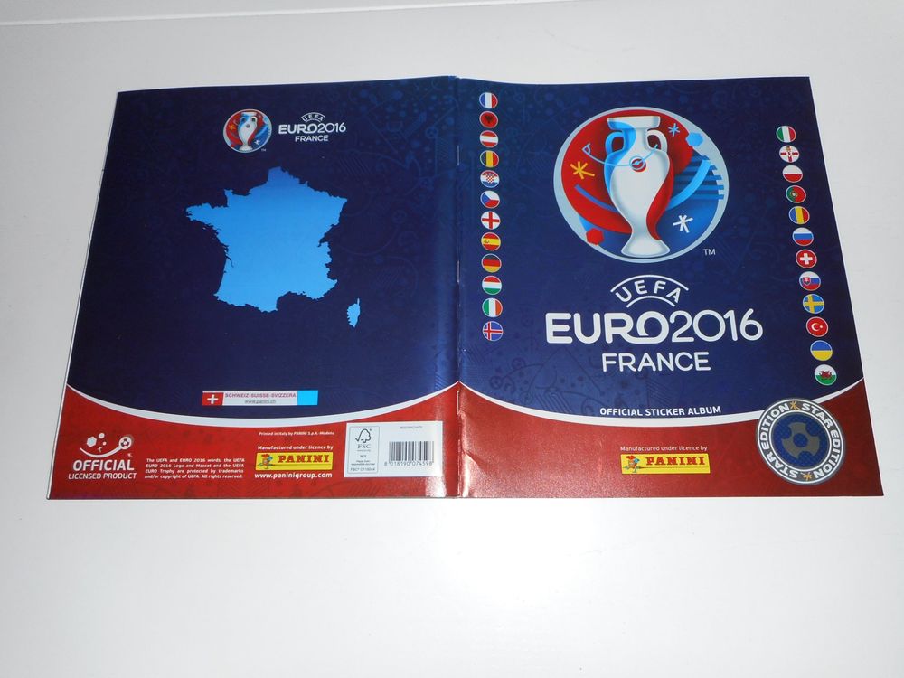 Panini Em Euro Album France Komplett Kaufen Auf Ricardo