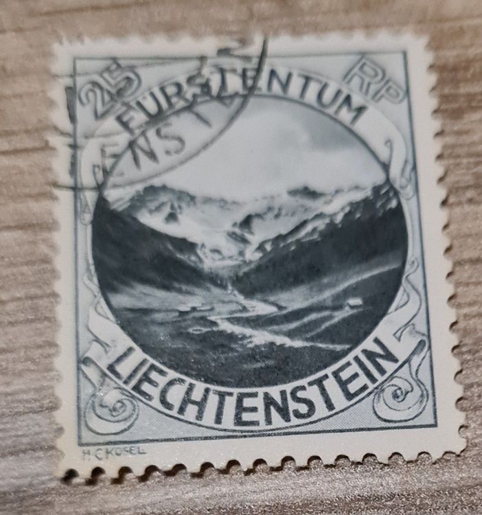 F Rstentum Lichtenstein Mit Stempel Kaufen Auf Ricardo