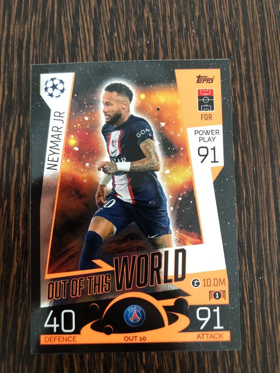 Neymar JR Topps Match Attax Extra Out Of This World Kaufen Auf Ricardo