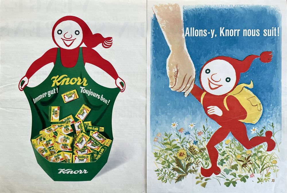 Knorr Knorrli Alte Werbungen Anciennes Publicit S Kaufen