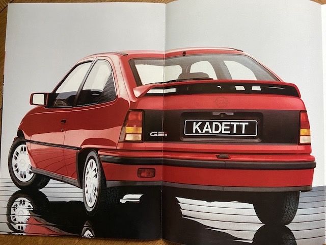 OPEL KADETT GSi Prospekt 1984 1985 General Motors Suisse SA Kaufen