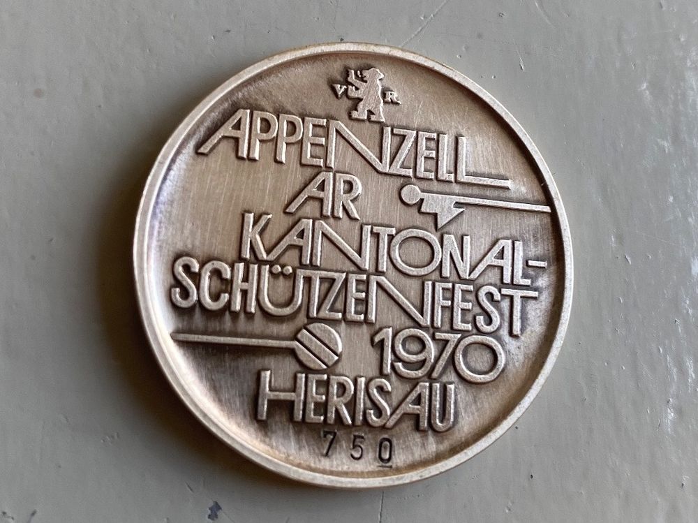 Silbermedaille Herisau Sch Tzenfest Silber Acheter Sur Ricardo