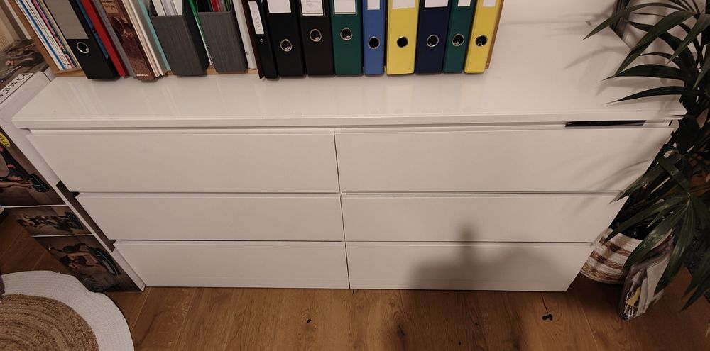 Ikea Malm Kommode Weiss X Cm Inkl Glasplatte Kaufen Auf Ricardo