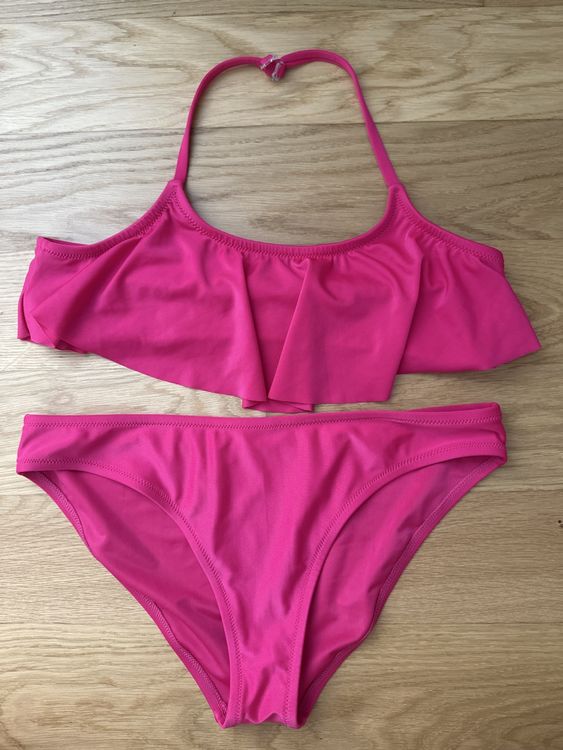 Pinker Mädchen Bikini Grösse Gebraucht in Zug für CHF