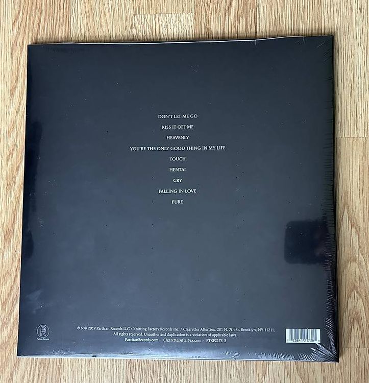 Cigarettes After Sex Cry LP Deluxe Edition Gebraucht In
