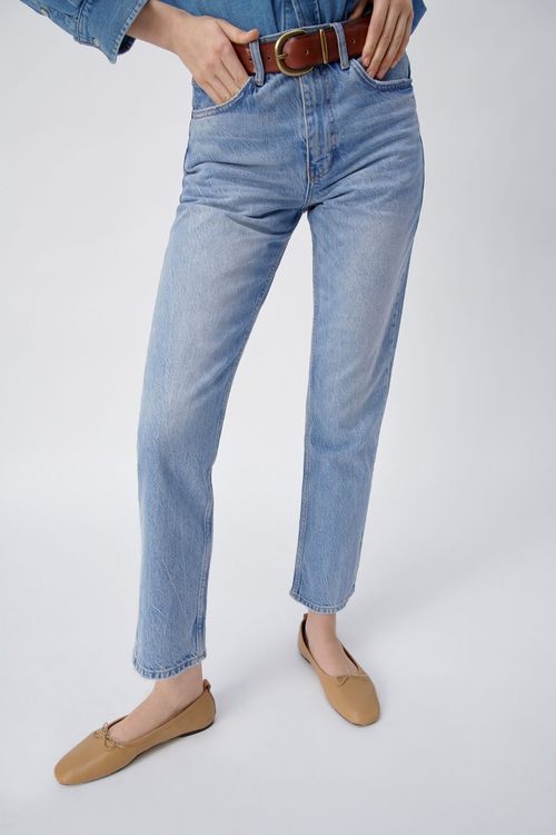 ZARA High Waist Jeans Denim Hose Gr 40 38 40 Kaufen Auf Ricardo