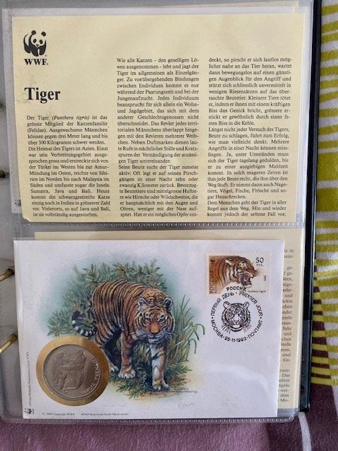 Wwf M Nzbriefe Wwf Briefmarken Maximumkarten Kaufen Auf Ricardo