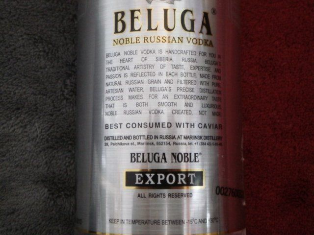 Beluga Export Noble Russian 0 5 L Vodka Kaufen Auf Ricardo